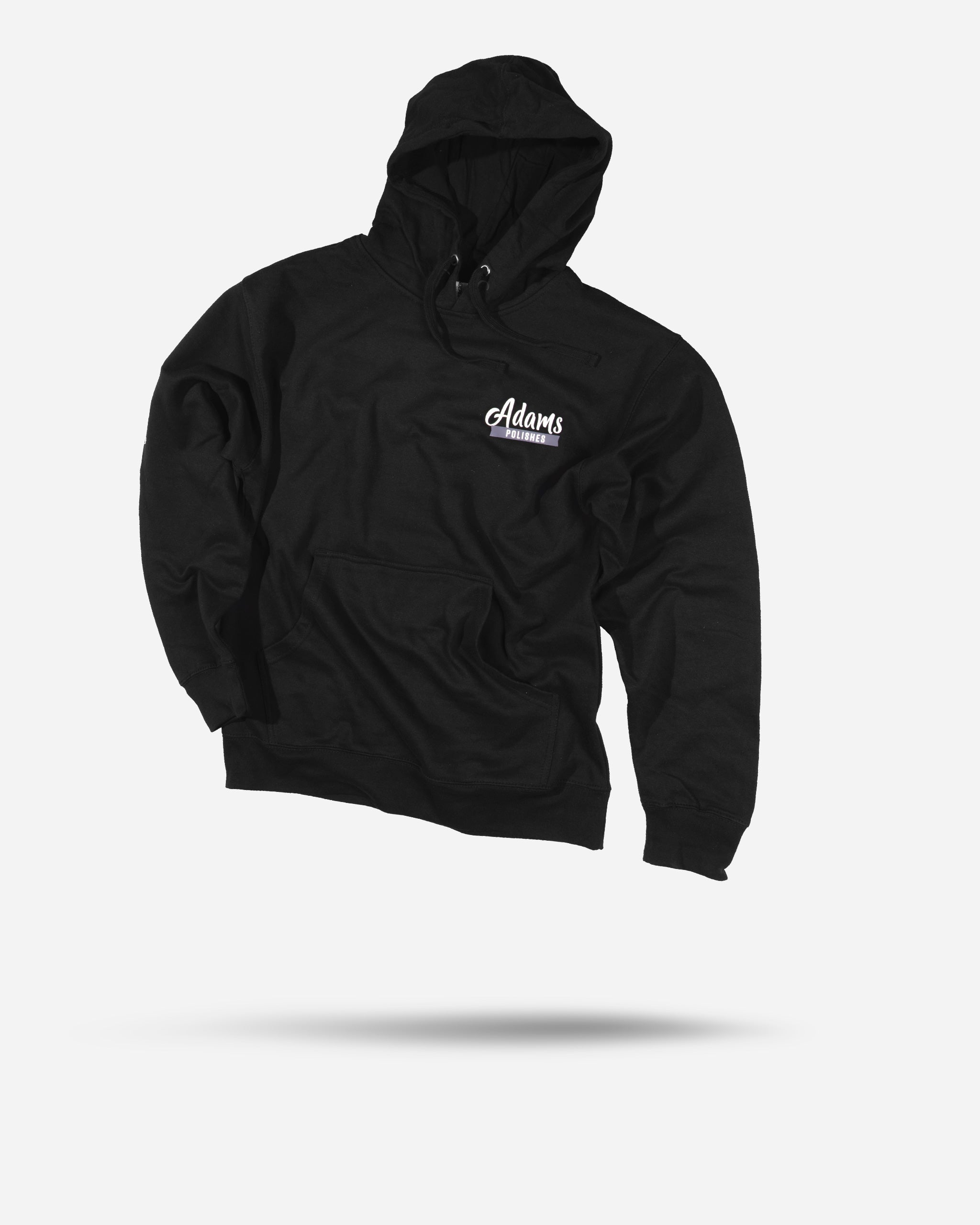 Adam's Holiday Sign Black Hoodie