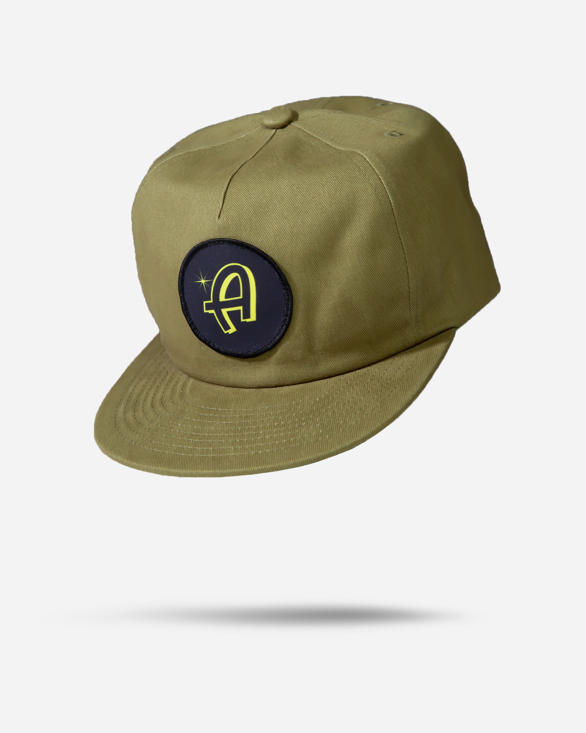 Adam's Olive 5 Panel Flat Bill Hat