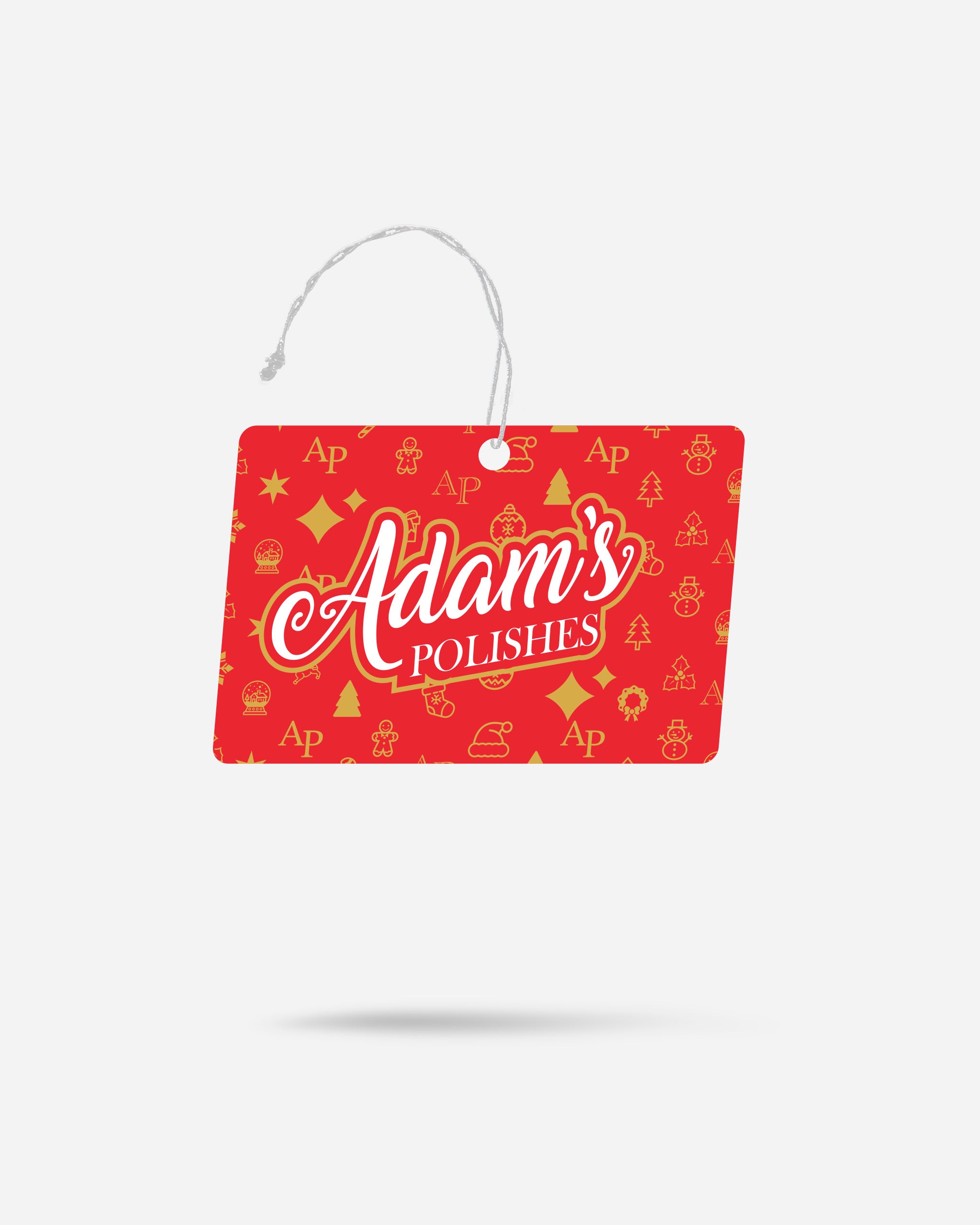 Adam's Holiday Cinnamon Monogram Air Freshener