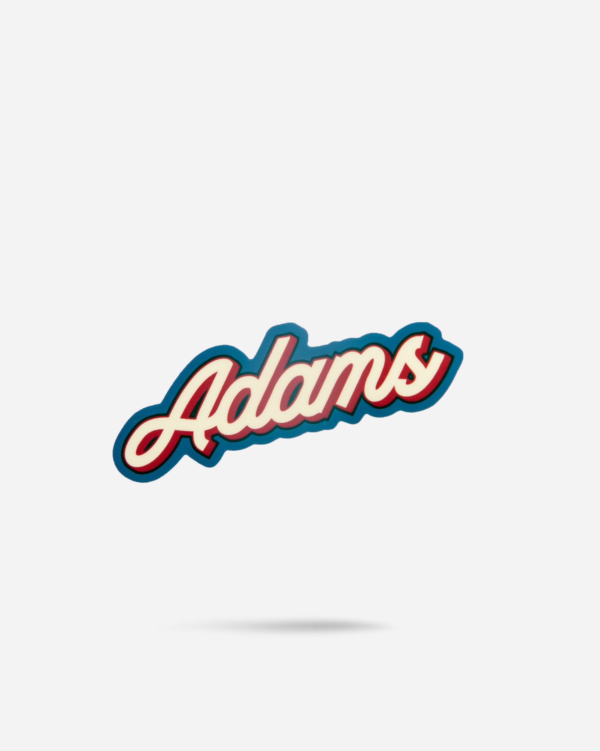 Adam's Holiday Logo Sticker