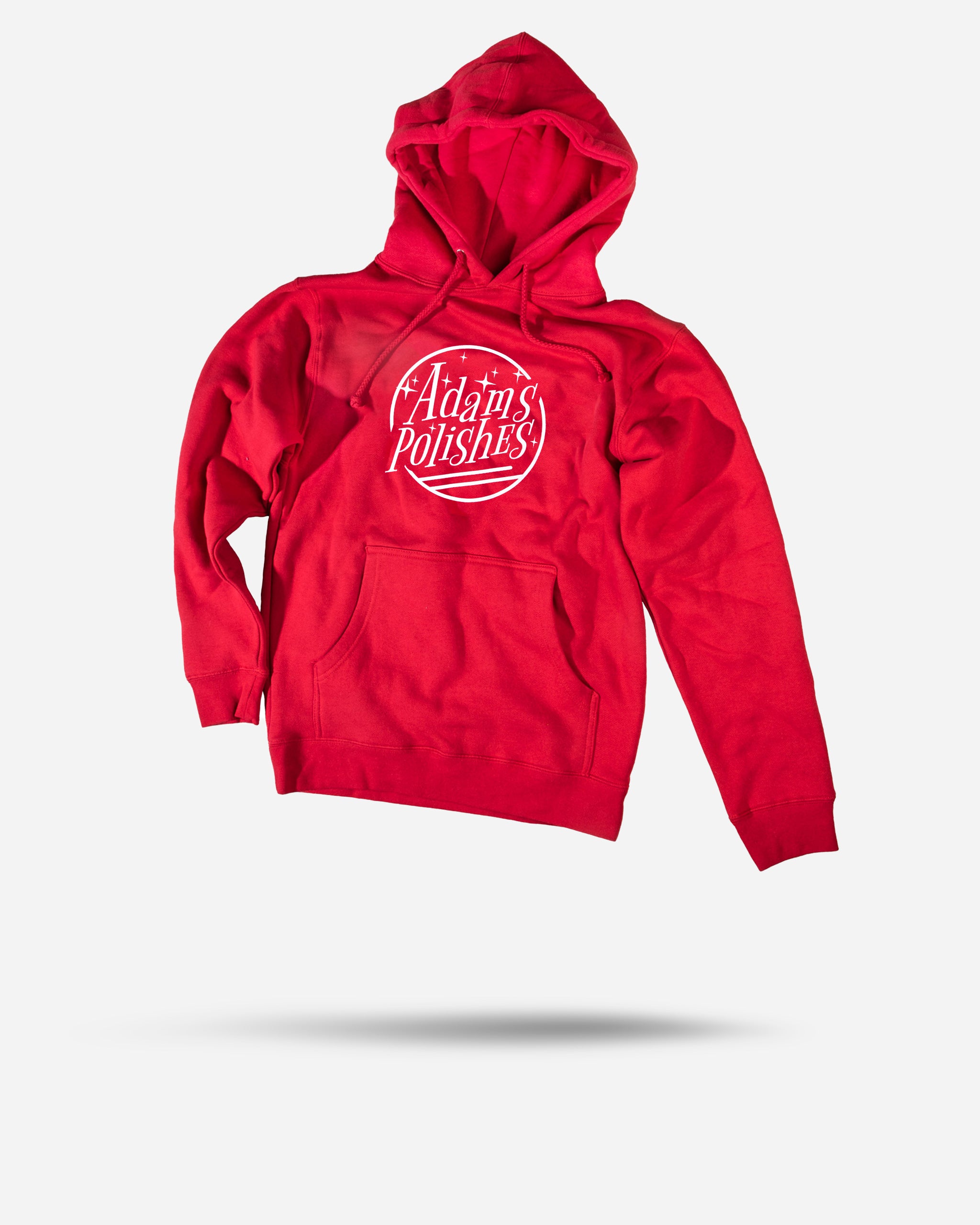 Adam's Holiday Red Ornament Hoodie