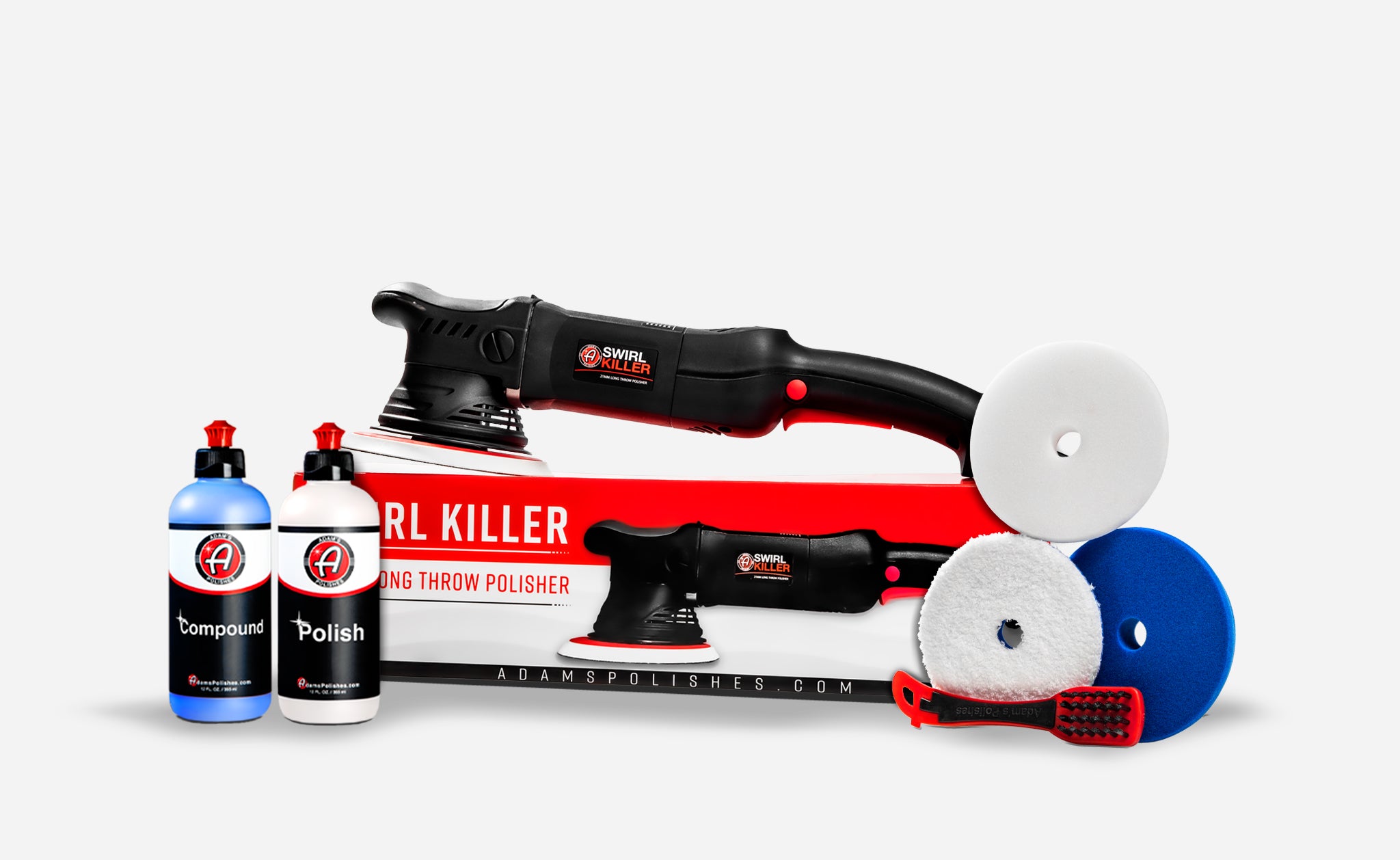 Adam's 21mm Swirl Killer Polisher Basic Kit