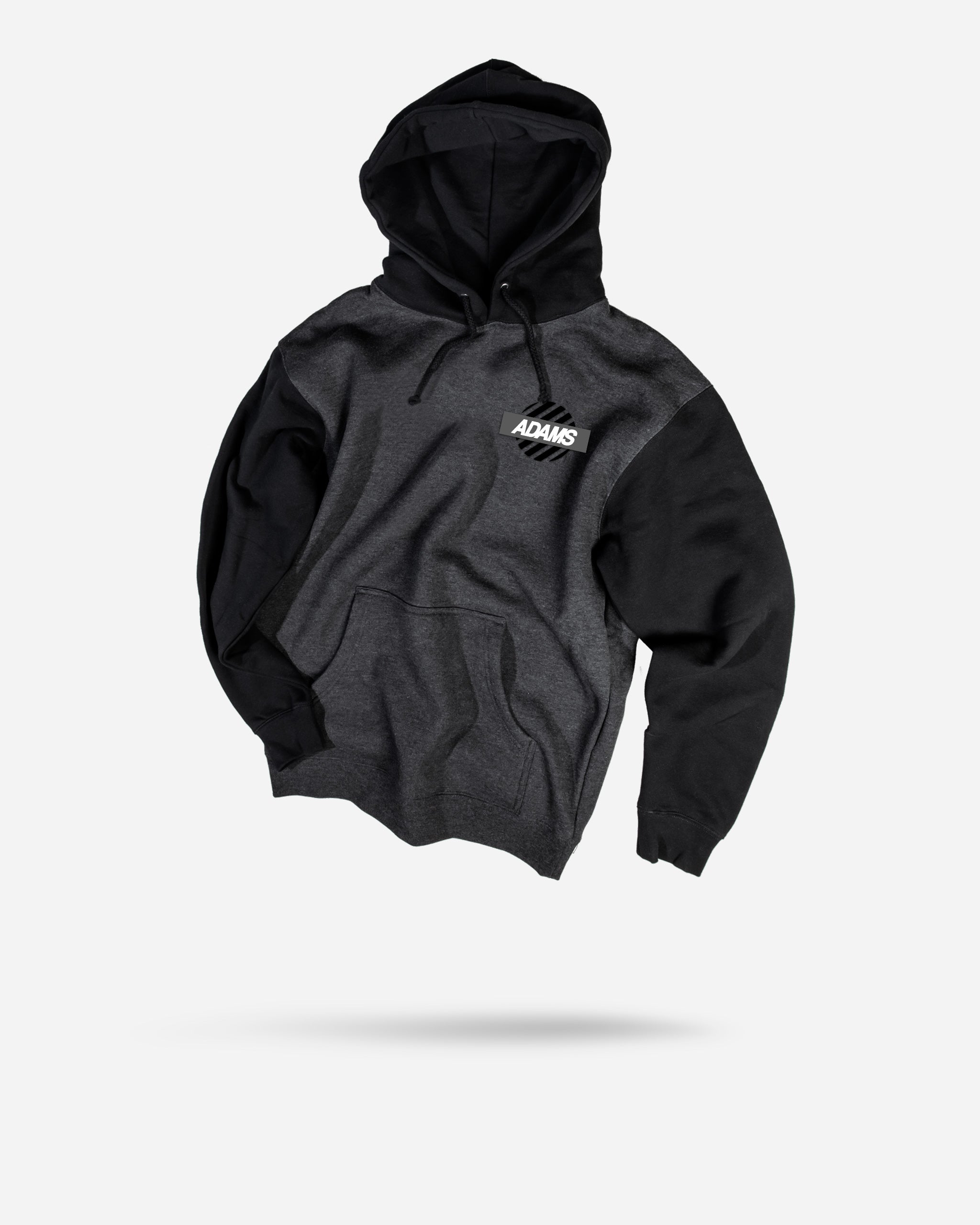 Adam's Black/Grey Two Tone Crosswalk Hoodie