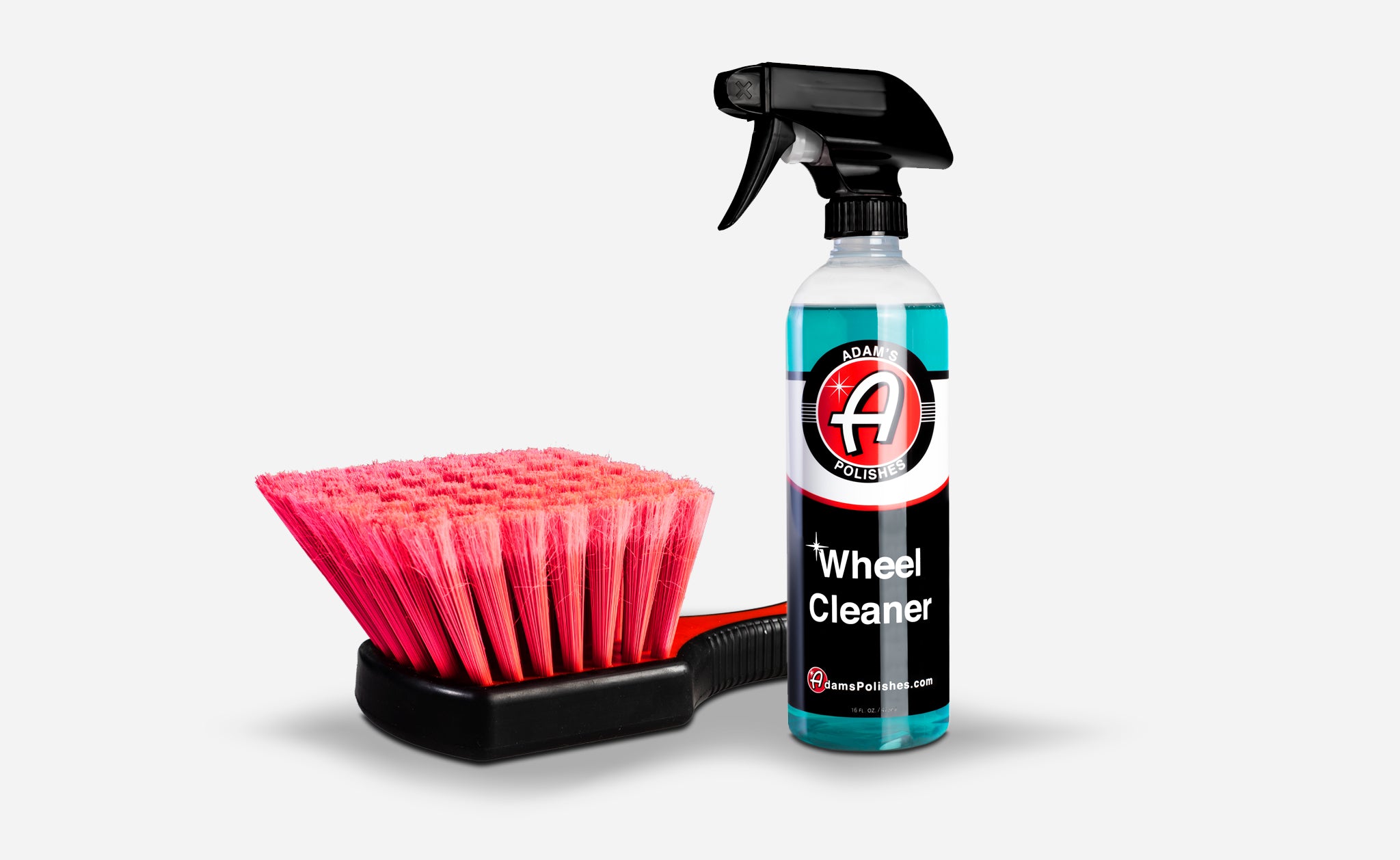 Adam's Wheel Cleaner & Wheel Brush Combo